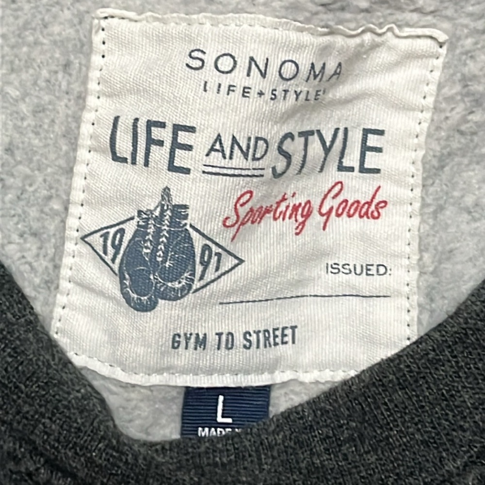 Sonoma Life and Style sweatshirt large - Picture 2 of 5